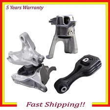 Engine Motor & Auto Trans. Mount For 2016 2017 2018 Honda Civic 2.0L L4 Set 3CS