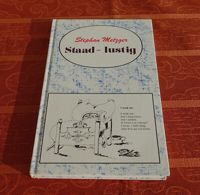 Staad - lustig, Stephan Metzger, Mundart Gedichte 1975 Pfaffenhofen