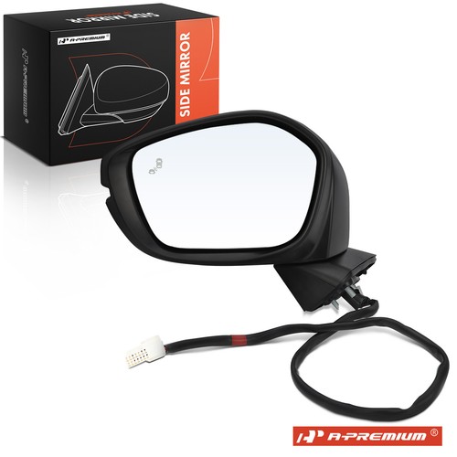 Espejo retrovisor eléctrico negro con punto ciego térmico lado del conductor delantero para Honda Civic 2022 - Imagen 1 de 12