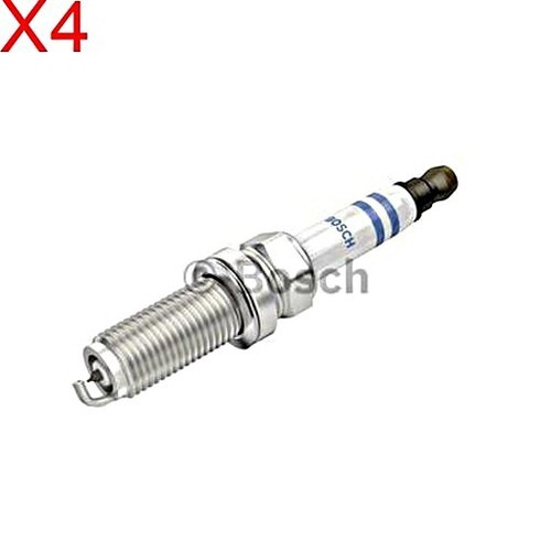 BOSCH Spark Plug 4x Fits JAGUAR F-Type LAND ROVER Discovery IV 09-18 0242135569 - Picture 1 of 7