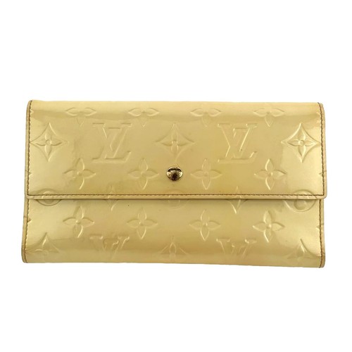 LOUIS VUITTON Vernis Trifold Geldbörse Original