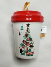 DISNEY PARKS DISNEYLAND HOLIDAY STARBUCKS TUMBLER CUP CHRISTMAS ORNAMENT