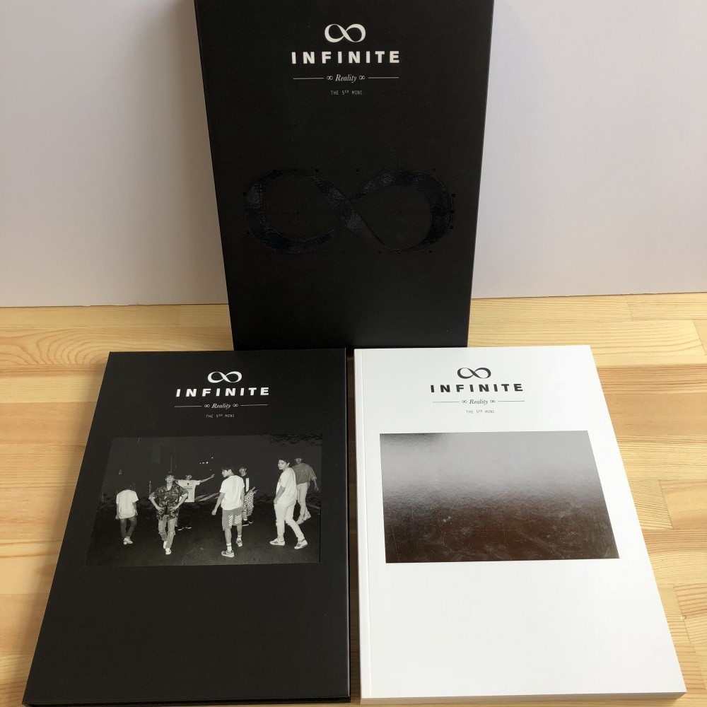 INFINITE 5th mini album Reality limited edition CD+Photobook