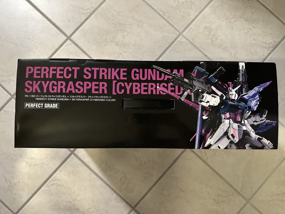 Bandai Gundam PG 1/60 Perfect Strike Gundam + Skygrasper Bandai Gundam PG 1/60 Perfect Strike Gundam + Skygrasper