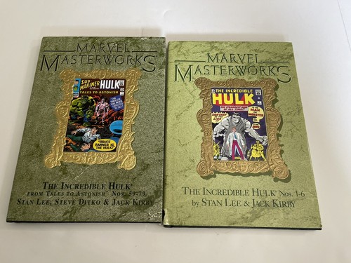 Marvel MasterWorks HULK Bücher Menge 2x