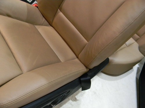 BMW 7er F01 Lederausstattung Komfortsit Sitze Leder Seats DAKOTA SATTELBRAUN HEL - Bild 7 von 13
