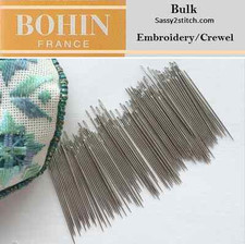 Bulk Bohin #6 Embroidery/Crewel Needles