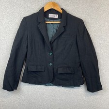 Vintage Pendleton Blazer Women 12 Jacket Virgin Wool 80s Lined Preppy Corporate
