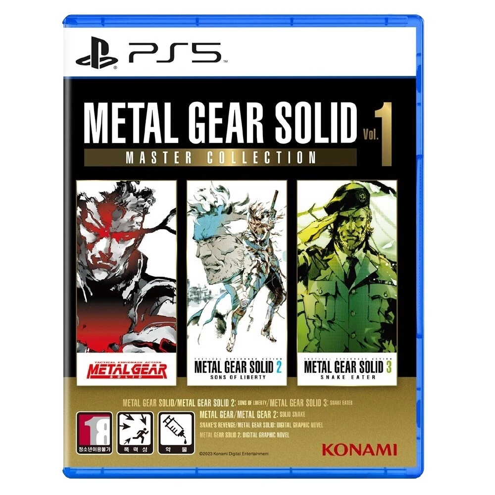 Sony Metal Gear Solid Video Games