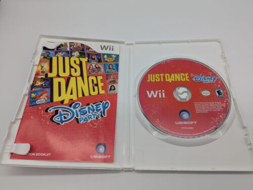 Just Dance: Disney Party (Nintendo Wii, 2012) VERY GOOD W/MANUAL! NO ACCESSORIES - Picture 3 of 3