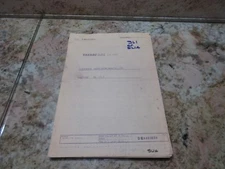 MORI SEIKI CNC LATHE SL-1A 2 3 4 5 6 7 YASNAC LX-1 I/O LIST DE8403039