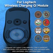 Wireless Charging Base Receiver Module For Logitech G502 G703 G903 G Pro X GPW