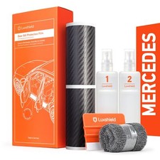 Auto Einstiegsleisten Schutzfolie für Mercedes Benz GLC 1 (I) X253 Carbon Optik