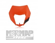 Mascherina Portafaro Ktm Exc 125 200 250 300 2014 2015 2016 Arancio