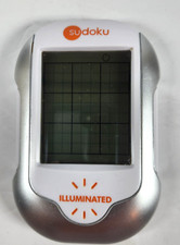 Techno Source Sudoku Illuminated LCD Handheld Game w Stylus - Tested Working