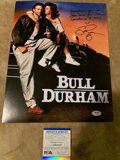 Susan Sarandon signed 11x14 Photo Annie Savoy Bull Durham Pic PSA/DNA COA