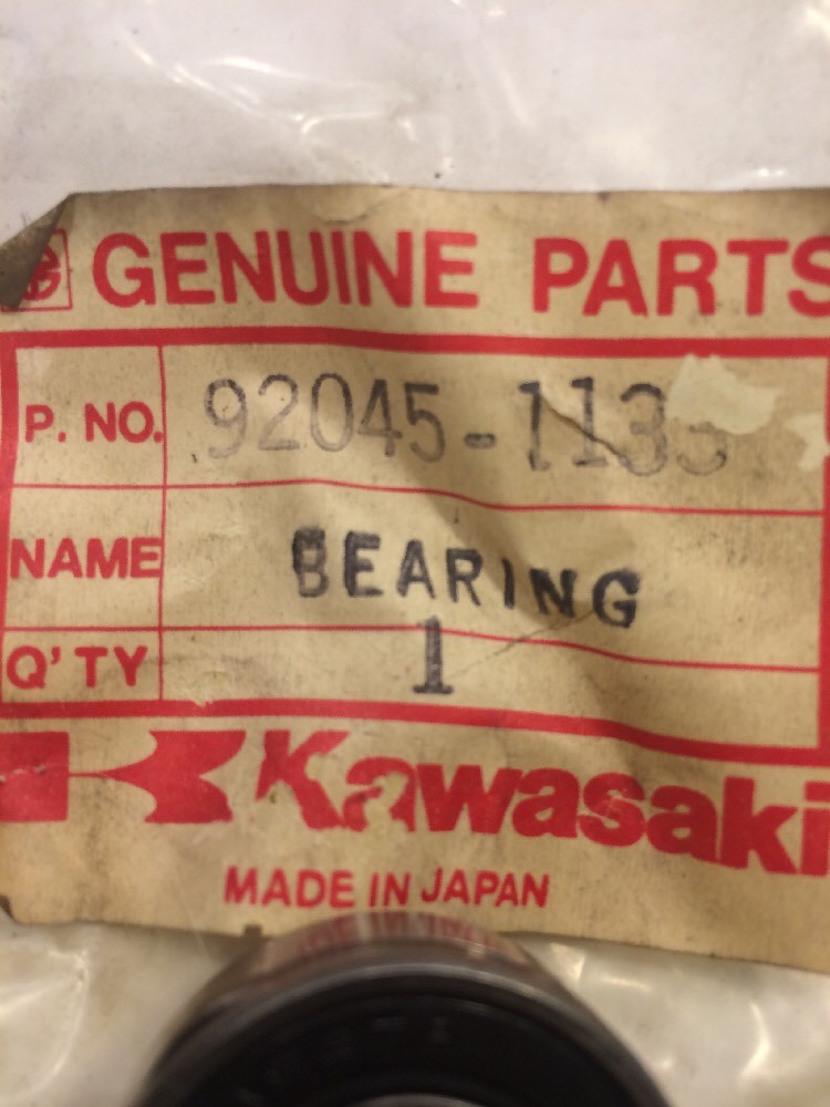 KAWASAKI BALL BEARING ZG1000 ZR1200 ZX1100 ZX1000 ZX750 86-05 NOS