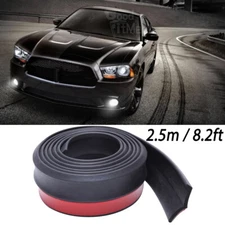 For Dodge Charger SXT SRT Rubber Front Bumper Lip Splitter Body Kit Spoiler 2.5M