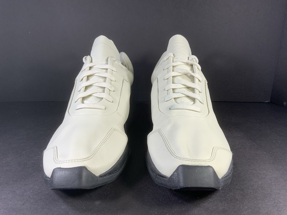 Adidas Level Runner Low 2 Rick Owens 2017 Milk Black White Adidas Level Runner Low 2 Rick Owens 2017 Milk Black White