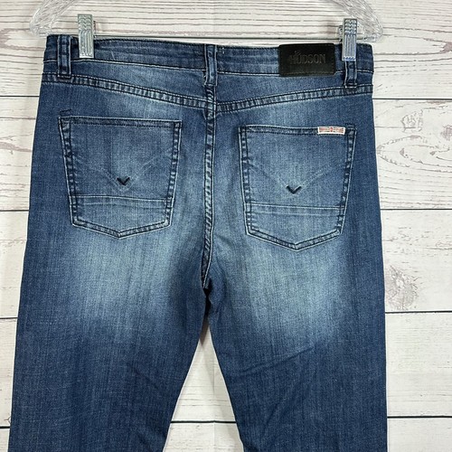 Hudson Jeans Youth Girls 16 Blue Straight Lilian Casual Preppy Midrise - Picture 5 of 15