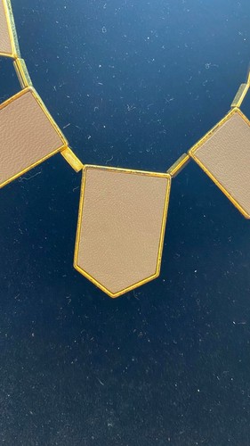 House of Harlow 1960 Geometrical Design Necklace 18" $45 NWOT #16 - Picture 2 of 5