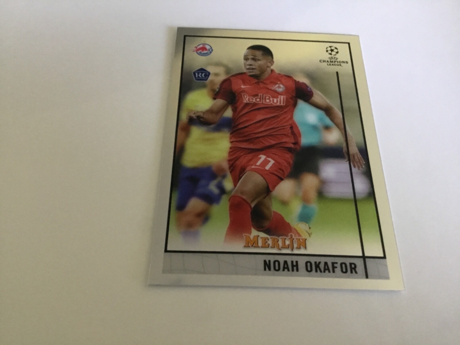 2020-21 Topps Merlin Collection Chrome UCL - RC #47 Noah Okafor