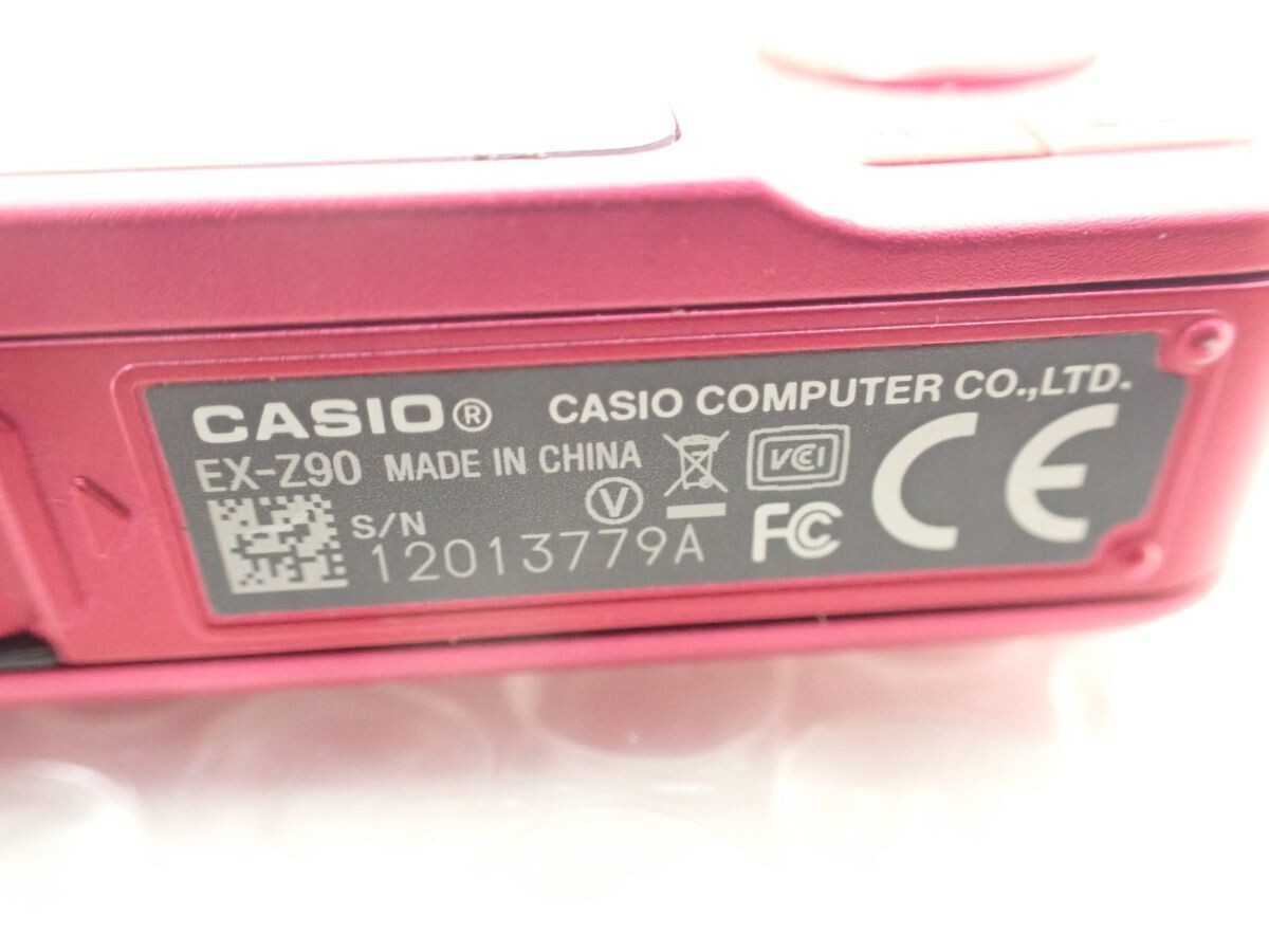 CASIO EXILIM EX-Z90 Pink 12.1MP Compact Digital Camera JAPAN CASIO EXILIM EX-Z90 Pink 12.1MP Compact Digital Camera JAPAN