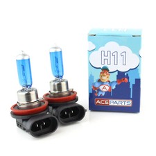 Cadillac CTS 55w ICE Blue Xenon HID Low Dip Beam Headlight Headlamp Bulbs Pair