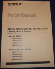 Cat Caterpillar EC20K EC25K EC25KE EC25KL EC30K Muletto Parti Libro Manuale