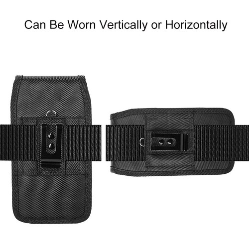 Men Belt Clip Travel Vertical Holster For Samsung Galaxy S25 Ultra / S25+ / S25 - Picture 7 of 9