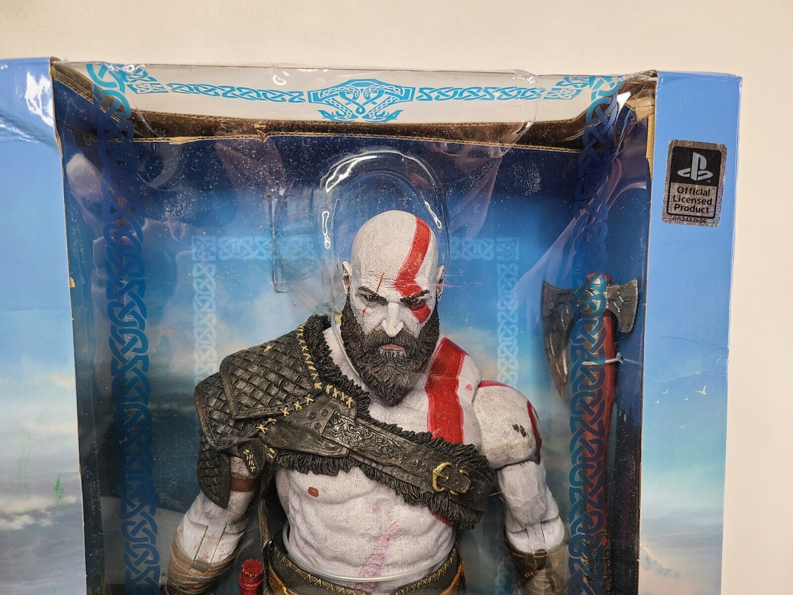 Kratos God Of War 1:4 Scale Figure by Neca - FREE SHIPPING - Spec