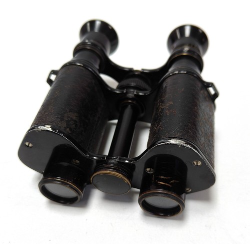"Standard" Broadhurst Clarkson 8x20 Binoculars with leather case. WW1? - Picture 3 of 6