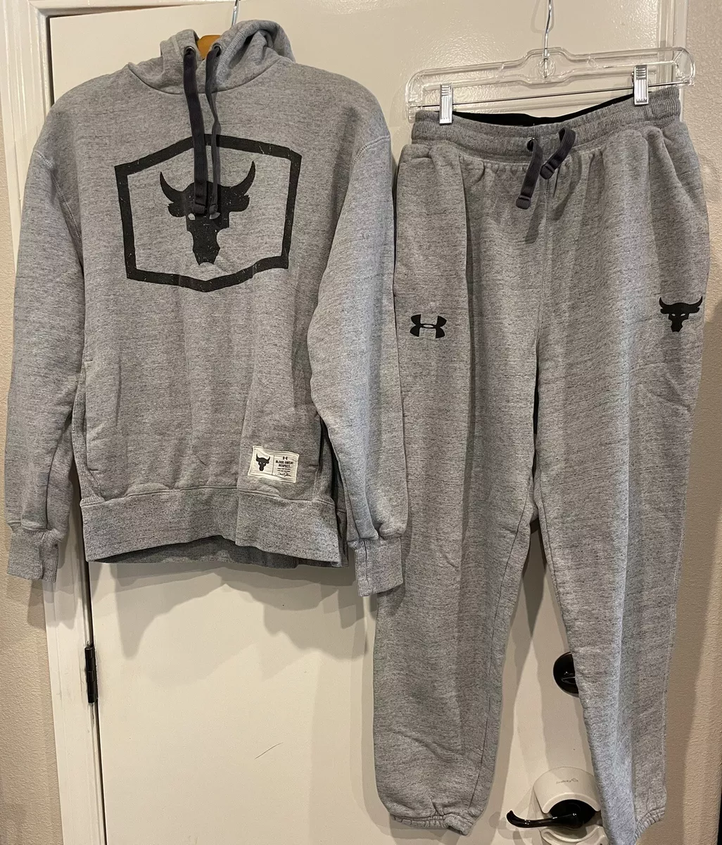 Under Armour Cold Gear The Rock Sweatpants Hoodie Set Dwayne