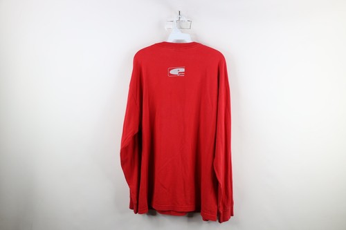 Vintage 90s Globe Skateboarding Mens Size XL Spell Out Long Sleeve T-Shirt Red - Picture 15 of 17
