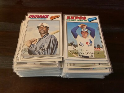 1977 TOPPS CARDS #1 thru #660 - PICK ANY YOU WANT