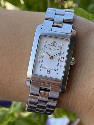 Baume & Mercier Hampton Watch Quartz Lady 65433 Swiss Made