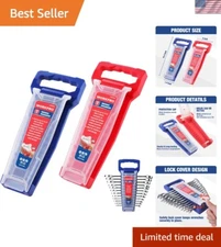 Lightweight Wrench Organizer with Locking Cover - Holds 24 Metric & SAE Tools