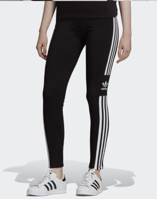 Black Adidas Originals Trefoil Leggings 