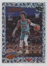 2019-20 Panini NBA Hoops Premium Stock Tribute Silver Lazer Prizm Ja Morant 0b02