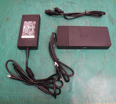 Dell USB-C Docking Station K20A K20A001 w/ 180W AC Power Supply
