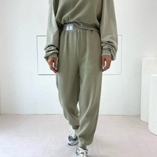 New Waffle Cropped Training Set, Casual  Trendy