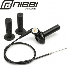 NIBBI 7/8 22mm Twist Throttle Cable HandleBar...