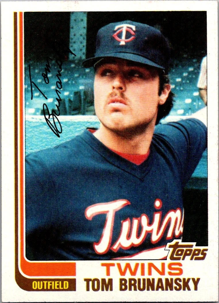 Tom Brunansky trading card