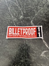 BILLETPROOF HOT RODS CUSTOMS CAR SHOW 5" IRON ON PATCH Florida HAT RARE LOGO 13