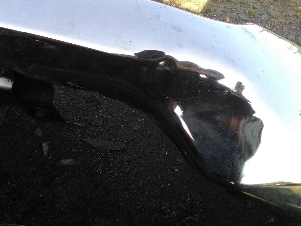 Parachoques delantero cromado estilo clásico para camioneta Chevrolet Silverado 1500 16-19  Foto 3 de 4