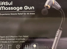 iAsul Massage Gun Portable Deep Tissue Massager Muscle Relax Pain Relief