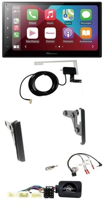 Pioneer USB Bluetooth DAB Lenkrad 2DIN Autoradio für Toyota RAV 4 2001-2005 - Bild 1 von 4