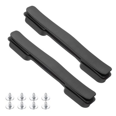 2Pcs Luggage Handle Replacement with Screws 8.5 Inch Suitcase Handle Black