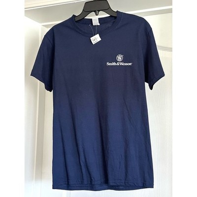 NWT Smith & Wesson Blue Men's T-shirt Size Small