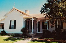 Vintage Postcard, JOHNSON CITY, TX, Boyhood Home Of President Lyndon B Johnson